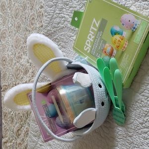 Easter Basket and Egg Decorating Set